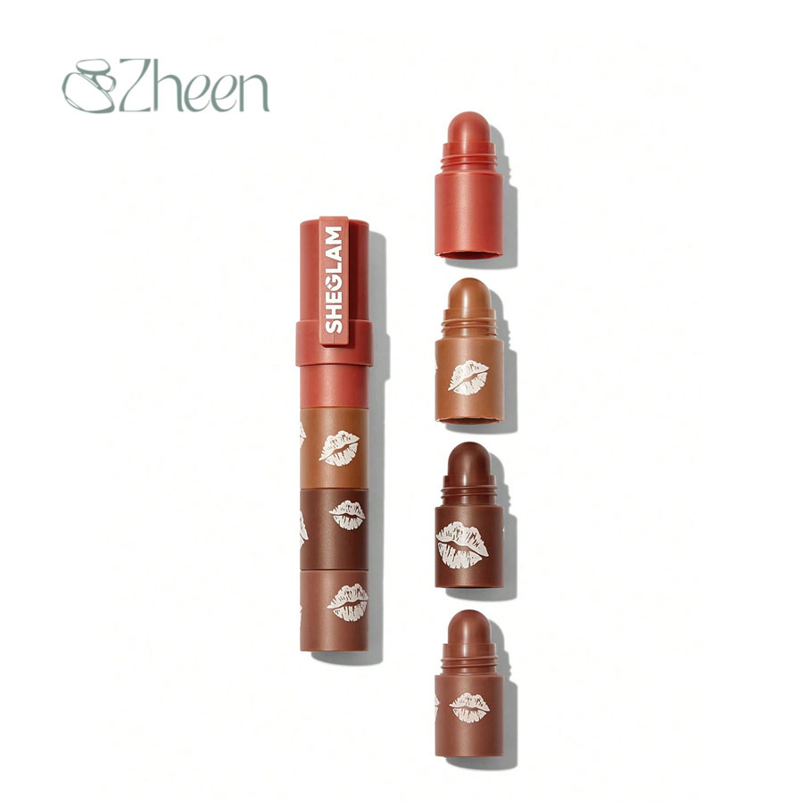 رژ لب جامد چهار طبقه شیگلم - mega lip stacks